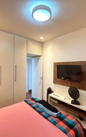 Apartamento à venda com 90m², 1 quarto e 1 vaga Apartamento à venda com 90m², 1 quarto e 1 vagaQuarto 1