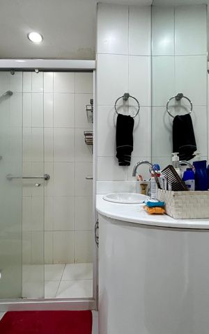 Apartamento à venda com 90m², 1 quarto e 1 vaga Apartamento à venda com 90m², 1 quarto e 1 vagaBanheiro social