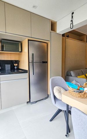 Studio para alugar com 32m², 1 quarto e 1 vaga Studio para alugar com 32m², 1 quarto e 1 vagaStudio