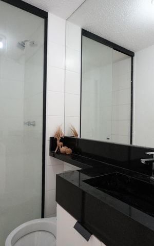 Apartamento para alugar com 35m², 1 quarto e sem vagaBanheiro