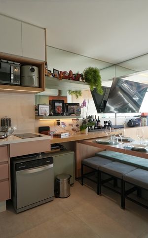 Apartamento à venda com 37m², 1 quarto e 1 vagaSala