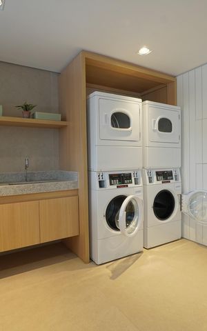 Apartamento à venda com 37m², 1 quarto e 1 vagaLavanderia