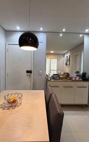 Apartamento à venda com 35m², 1 quarto e 1 vaga Apartamento à venda com 35m², 1 quarto e 1 vagaSala