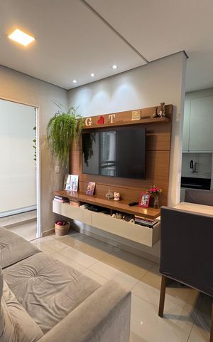 Apartamento à venda com 35m², 1 quarto e 1 vaga Apartamento à venda com 35m², 1 quarto e 1 vagaSala