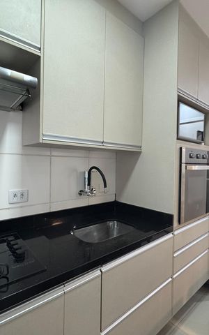 Apartamento à venda com 35m², 1 quarto e 1 vaga Apartamento à venda com 35m², 1 quarto e 1 vagaCozinha