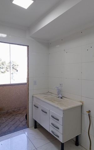 Apartamento à venda com 37m², 2 quartos e sem vaga Apartamento à venda com 37m², 2 quartos e sem vagaSala e Cozinha