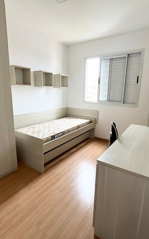 Apartamento à venda com 82m², 3 quartos e 2 vagas Apartamento à venda com 82m², 3 quartos e 2 vagasQuarto