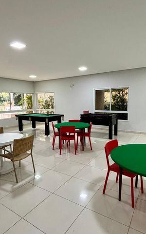 Casa para alugar com 110m², 2 quartos e 2 vagas Casa para alugar com 110m², 2 quartos e 2 vagasÁrea comum - Salão de festas
