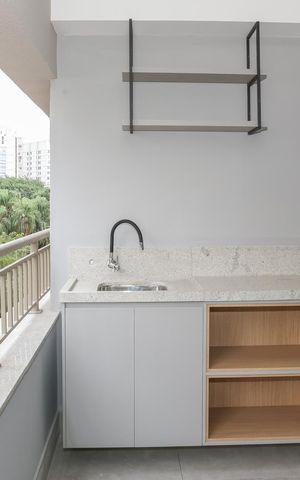 Studio para alugar com 36m², 1 quarto e sem vaga