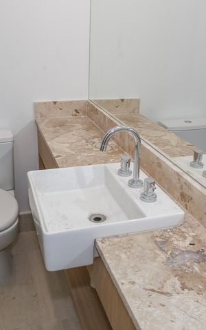 Studio para alugar com 36m², 1 quarto e sem vaga Studio para alugar com 36m², 1 quarto e sem vagaBanheiro