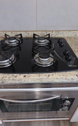 Apartamento à venda com 90m², 2 quartos e 1 vagaCozinha - Cooktop