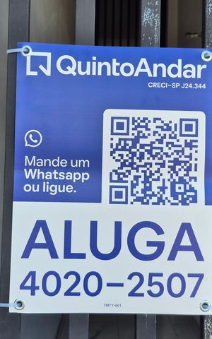 Studio para alugar com 35m², 1 quarto e sem vaga Studio para alugar com 35m², 1 quarto e sem vagaPlaca