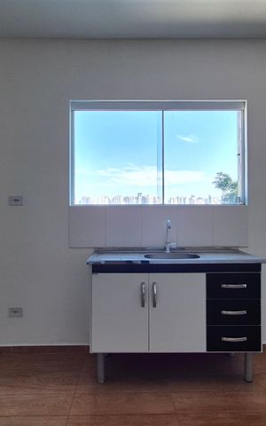 Studio para alugar com 35m², 1 quarto e sem vaga Studio para alugar com 35m², 1 quarto e sem vagaCozinha