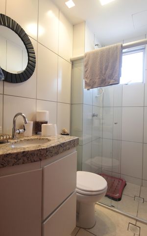 Apartamento à venda com 50m², 2 quartos e 1 vagaBanheiro Social