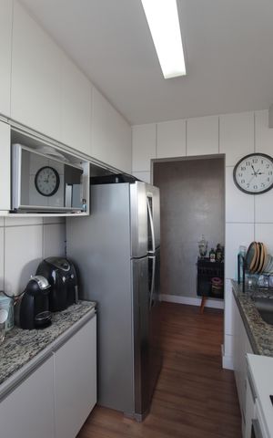 Apartamento à venda com 50m², 2 quartos e 1 vagaCozinha e Área de Serviço