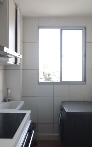 Apartamento à venda com 50m², 2 quartos e 1 vagaCozinha e Área de Serviço