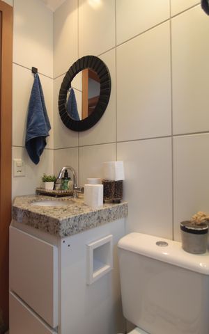 Apartamento à venda com 50m², 2 quartos e 1 vagaBanheiro Social