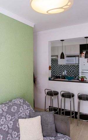 Apartamento à venda com 46m², 2 quartos e 1 vagaSala