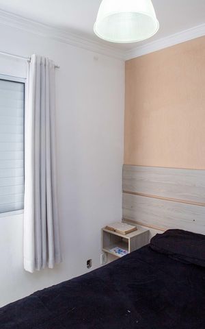 Apartamento à venda com 46m², 2 quartos e 1 vagaQuarto 1
