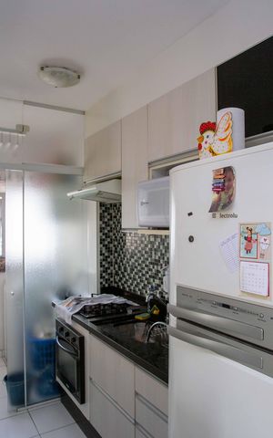 Apartamento à venda com 46m², 2 quartos e 1 vagaCozinha
