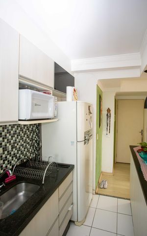 Apartamento à venda com 46m², 2 quartos e 1 vagaCozinha