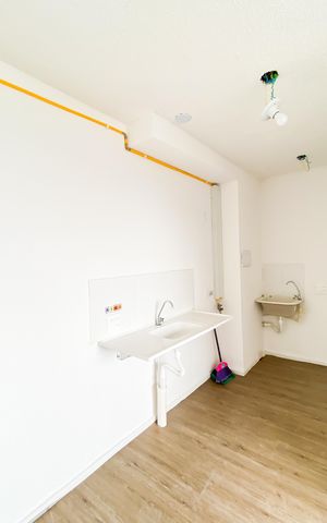 Apartamento à venda com 34m², 2 quartos e sem vagaCozinha 