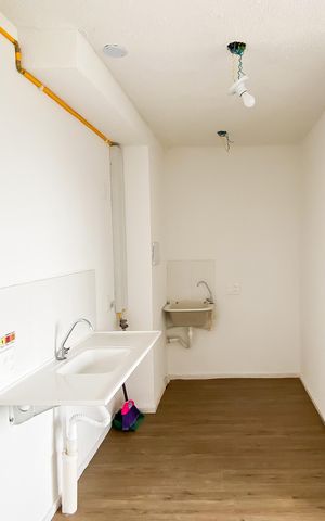 Apartamento à venda com 34m², 2 quartos e sem vagaCozinha 
