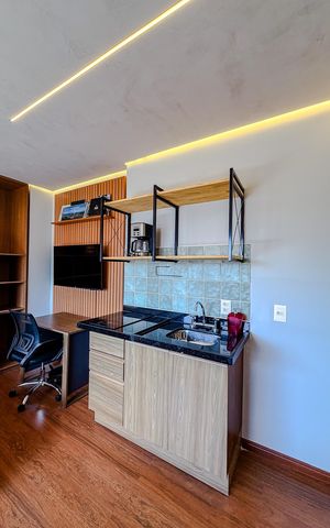 Studio à venda com 25m², 1 quarto e sem vaga Studio à venda com 25m², 1 quarto e sem vagaStudio
