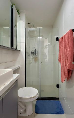 Apartamento à venda com 34m², 2 quartos e sem vaga Apartamento à venda com 34m², 2 quartos e sem vagaBanheiro