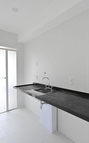 Apartamento à venda com 54m², 1 quarto e 1 vagaCozinha