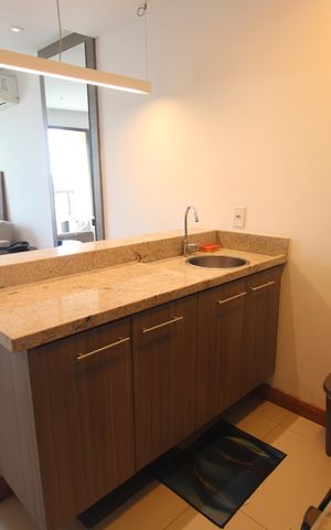 Studio à venda com 34m², 1 quarto e 1 vagaCozinha
