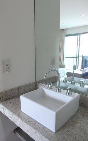 Studio à venda com 34m², 1 quarto e 1 vagaBanheiro