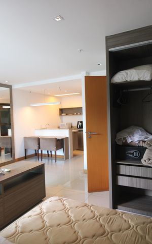 Studio à venda com 34m², 1 quarto e 1 vagaQuarto