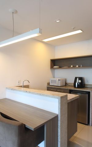 Studio à venda com 34m², 1 quarto e 1 vagaCozinha