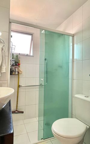 Apartamento para alugar com 65m², 2 quartos e 1 vaga Apartamento para alugar com 65m², 2 quartos e 1 vagaBanheiro