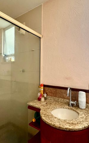 Apartamento para alugar com 145m², 3 quartos e 1 vaga Apartamento para alugar com 145m², 3 quartos e 1 vagaBanheiro social