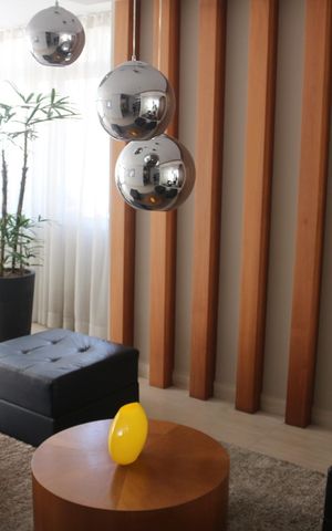 Apartamento à venda com 107m², 3 quartos e 2 vagasHall social