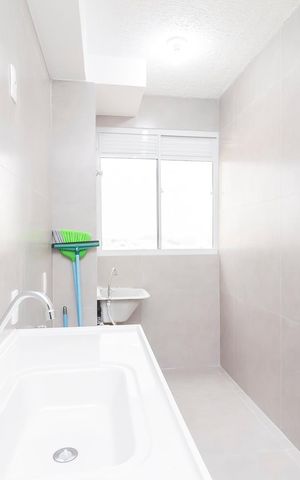 Apartamento à venda com 42m², 2 quartos e sem vagaCozinha e Área de Serviço