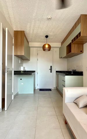 Studio à venda com 29m², 1 quarto e sem vaga Studio à venda com 29m², 1 quarto e sem vagaSala