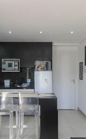 Apartamento para alugar com 37m², 2 quartos e sem vaga Apartamento para alugar com 37m², 2 quartos e sem vagaSala