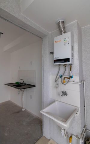 Apartamento à venda com 42m², 1 quarto e 1 vaga Apartamento à venda com 42m², 1 quarto e 1 vagaArea e Serviço