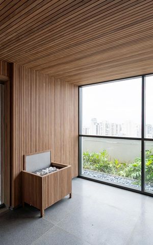 Studio para alugar com 29m², 1 quarto e sem vaga Studio para alugar com 29m², 1 quarto e sem vagaSauna
