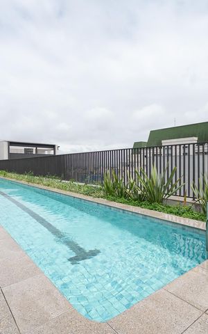 Studio para alugar com 29m², 1 quarto e sem vaga Studio para alugar com 29m², 1 quarto e sem vagaPiscina