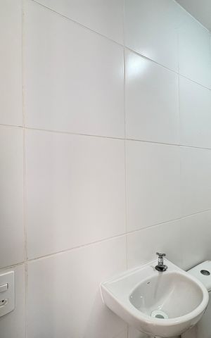 Apartamento à venda com 36m², 2 quartos e sem vaga Apartamento à venda com 36m², 2 quartos e sem vagaBanheiro