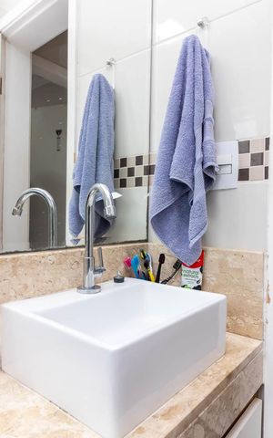 Apartamento à venda com 90m², 3 quartos e 1 vagaBanheiro 2
