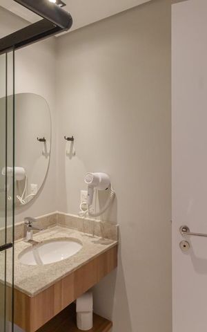 Studio à venda com 29m², 1 quarto e sem vaga Studio à venda com 29m², 1 quarto e sem vagaBanheiro