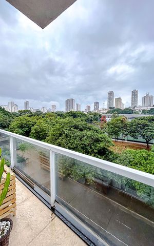 Apartamento à venda com 63m², 1 quarto e 1 vagaVaranda do Quarto