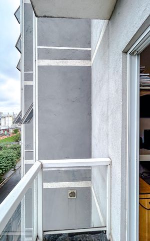 Apartamento à venda com 63m², 1 quarto e 1 vagaVaranda do Quarto