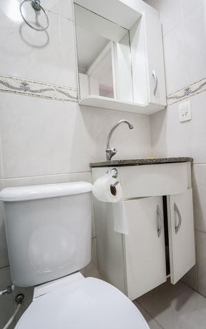 Apartamento para alugar com 65m², 3 quartos e 1 vaga Apartamento para alugar com 65m², 3 quartos e 1 vagaBanheiro