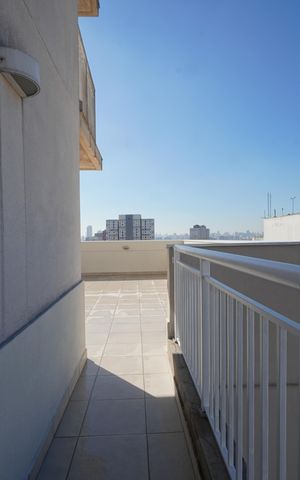 Studio à venda com 91m², 1 quarto e sem vagaVaranda